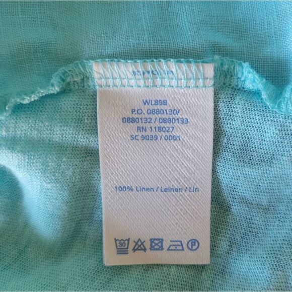 Boden Linen Tank Top Size 2 - Picture 6 of 6